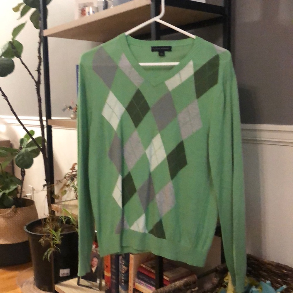 Men’s Argyle Sweater